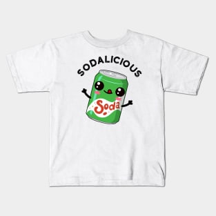 Soda-licious Funny Soda Pop Pun Kids T-Shirt